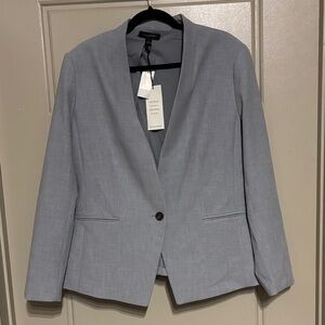 Ann Taylor Light Gray Women's Blazer